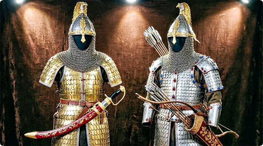Древние доспехи воинов битвы на Кондурче 1391 года: Золотая Орда и армия Тимура